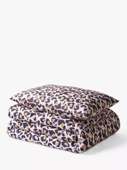 Leopard Coverless Duvet & Pillowcase Set, 10.5 Tog, Multi